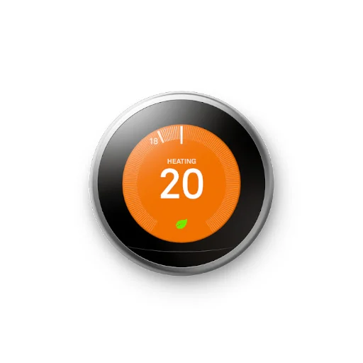 Google Nest Learning Thermostat 4th Gen official product visual