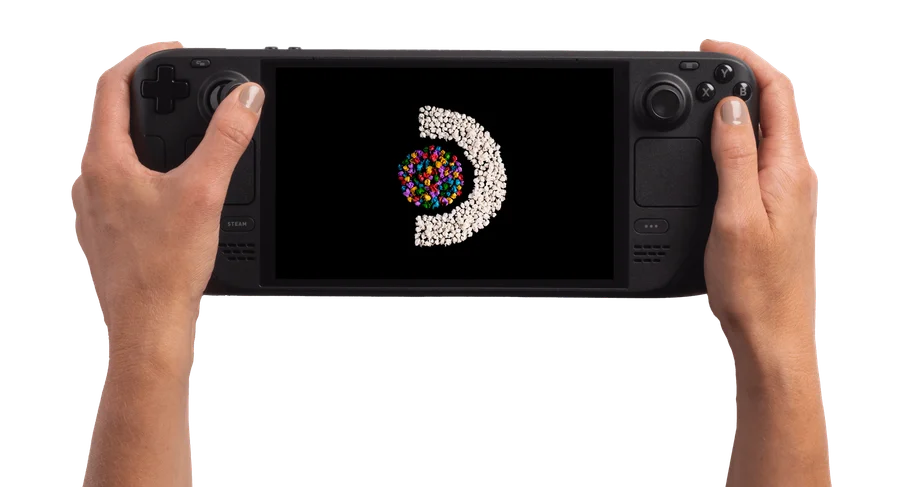 Steam Deck OLED official product visual